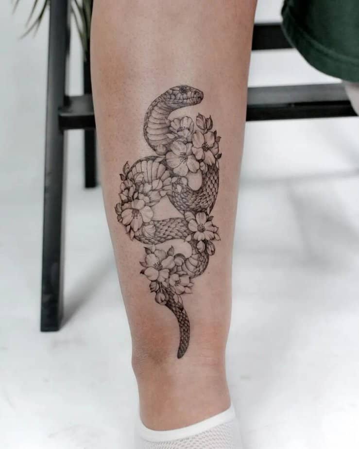 25 Shin Tattoos So Stunning You’ll Forget the Pain