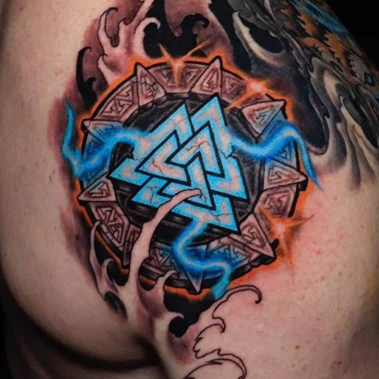 20 Bold Valknut Tattoo Ideas That’ll Give You an Authentic Viking Makeover — Wait Till You See #7!